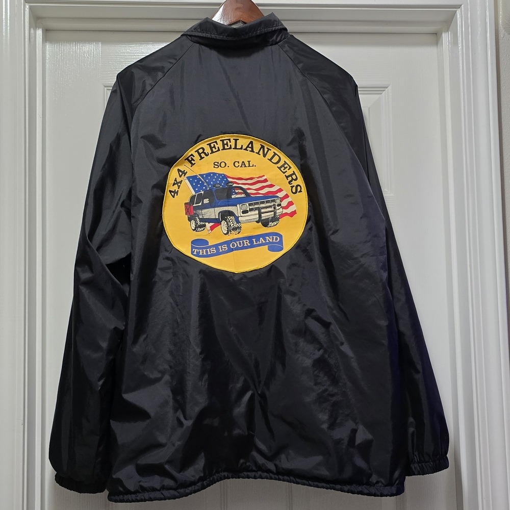 VTG Auburn Sportswear 4X4 Freelanders So Cal Member Of The Year Jacket Men's 2X